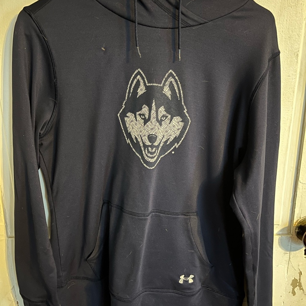 Under Armour Black Graphic Hoodie Sweatshirt